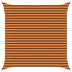 Vela da ombra solare Arancione e Marrone 3,6 x 3,6 m
