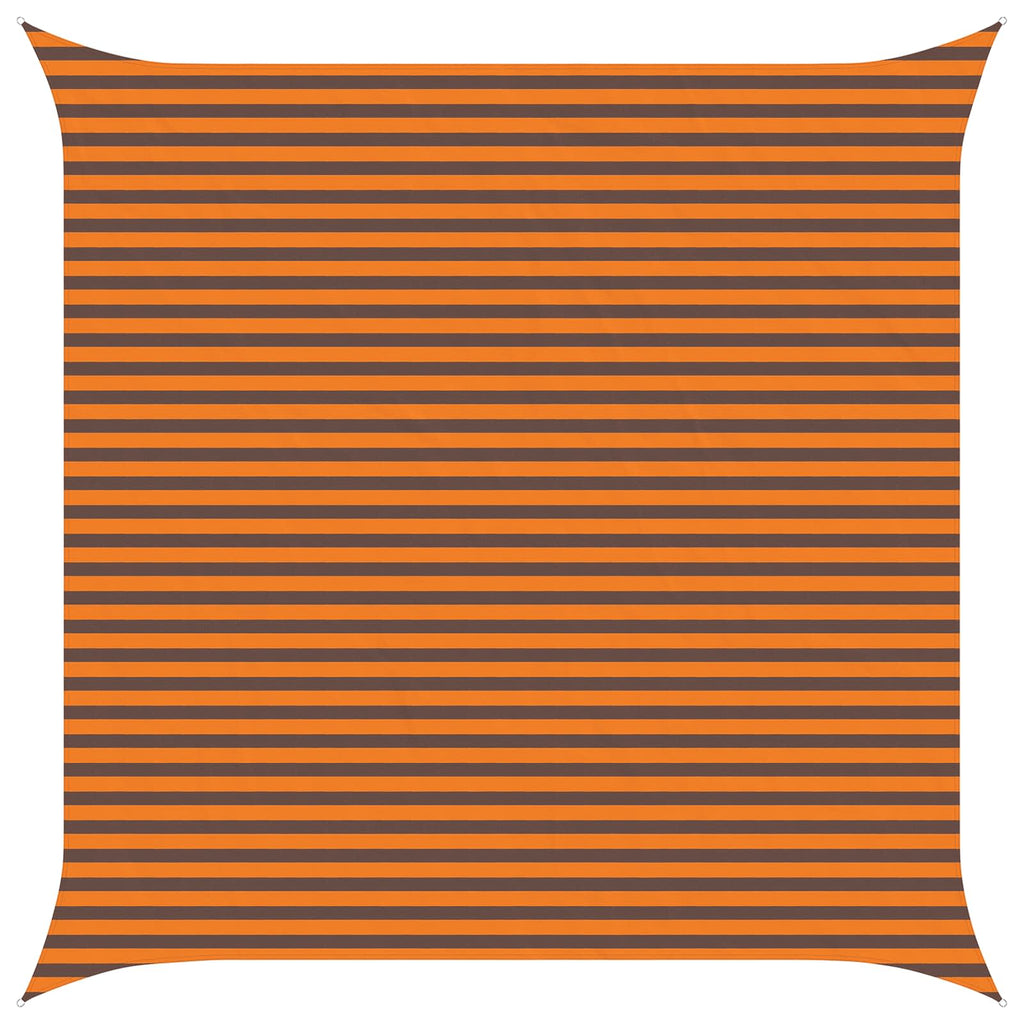 Vela da ombra solare Arancione e Marrone 4,5 x 4,5 m