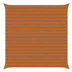 Vela da ombra solare Arancione e Marrone 6 x 6 m