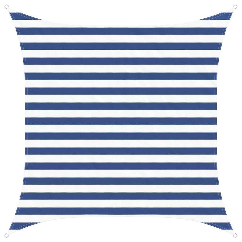 Vela da ombra solare Blu e Bianco 2 x 2 m