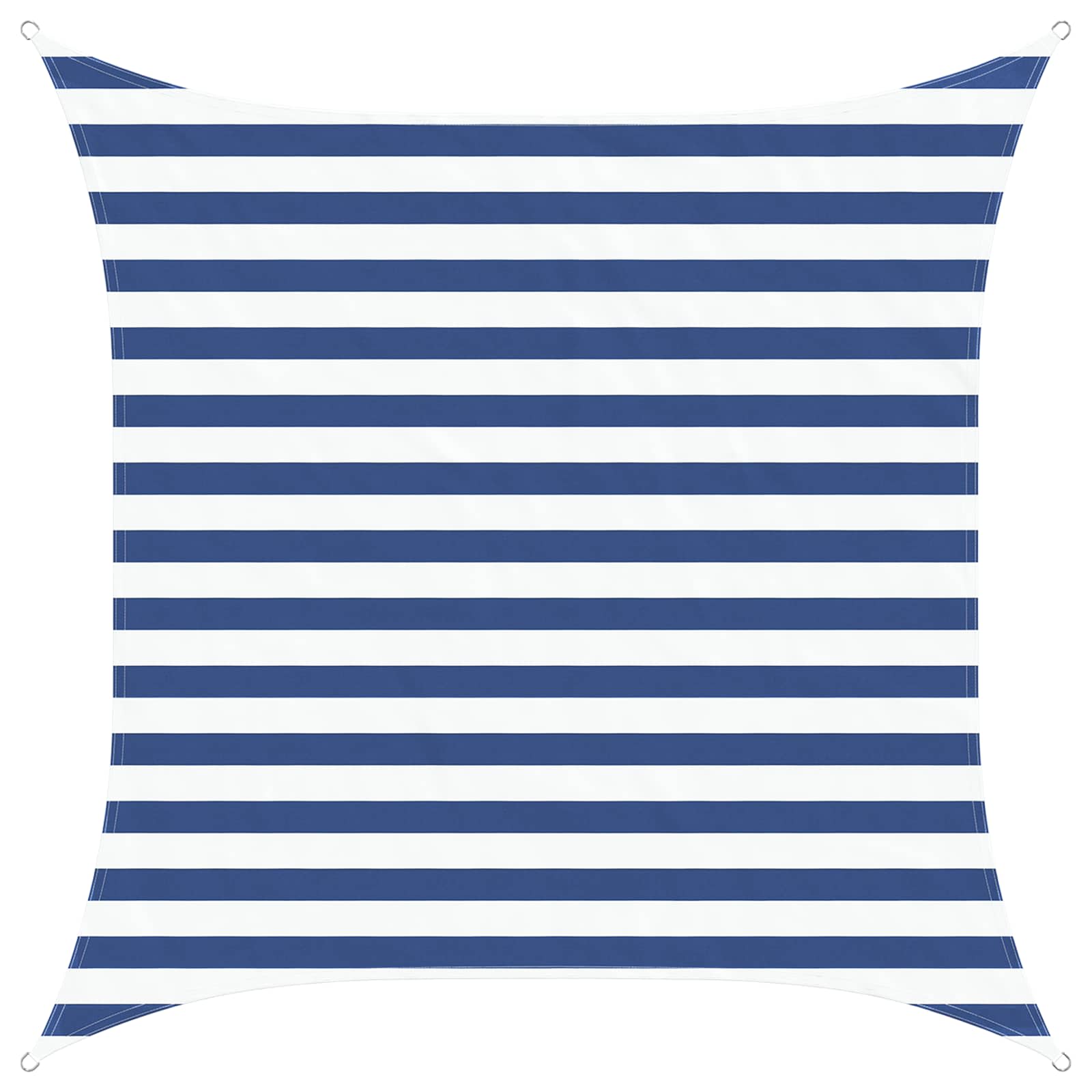 Vela da ombra solare Blu e Bianco 2 x 2 m