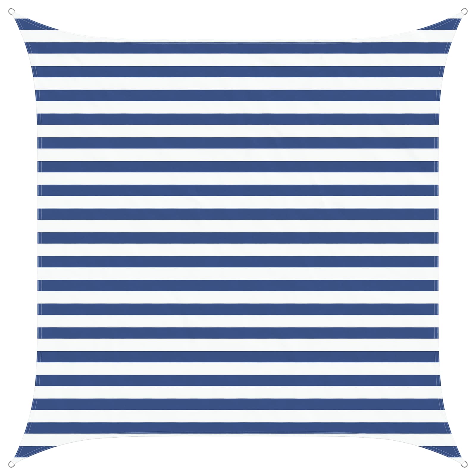Vela da ombra solare Blu e Bianco 2,5 x 2,5 m
