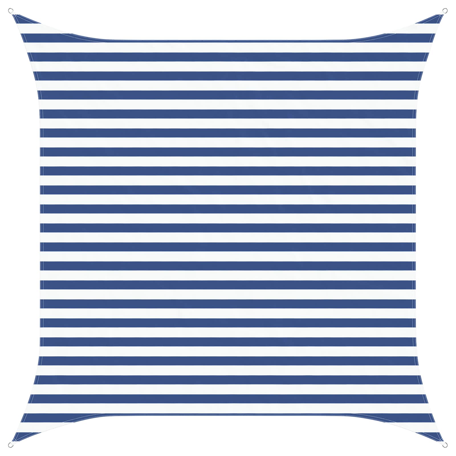 Vela da ombra solare Blu e Bianco 3 x 3 m