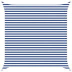 Vela da ombra solare Blu e Bianco 4 x 4 m