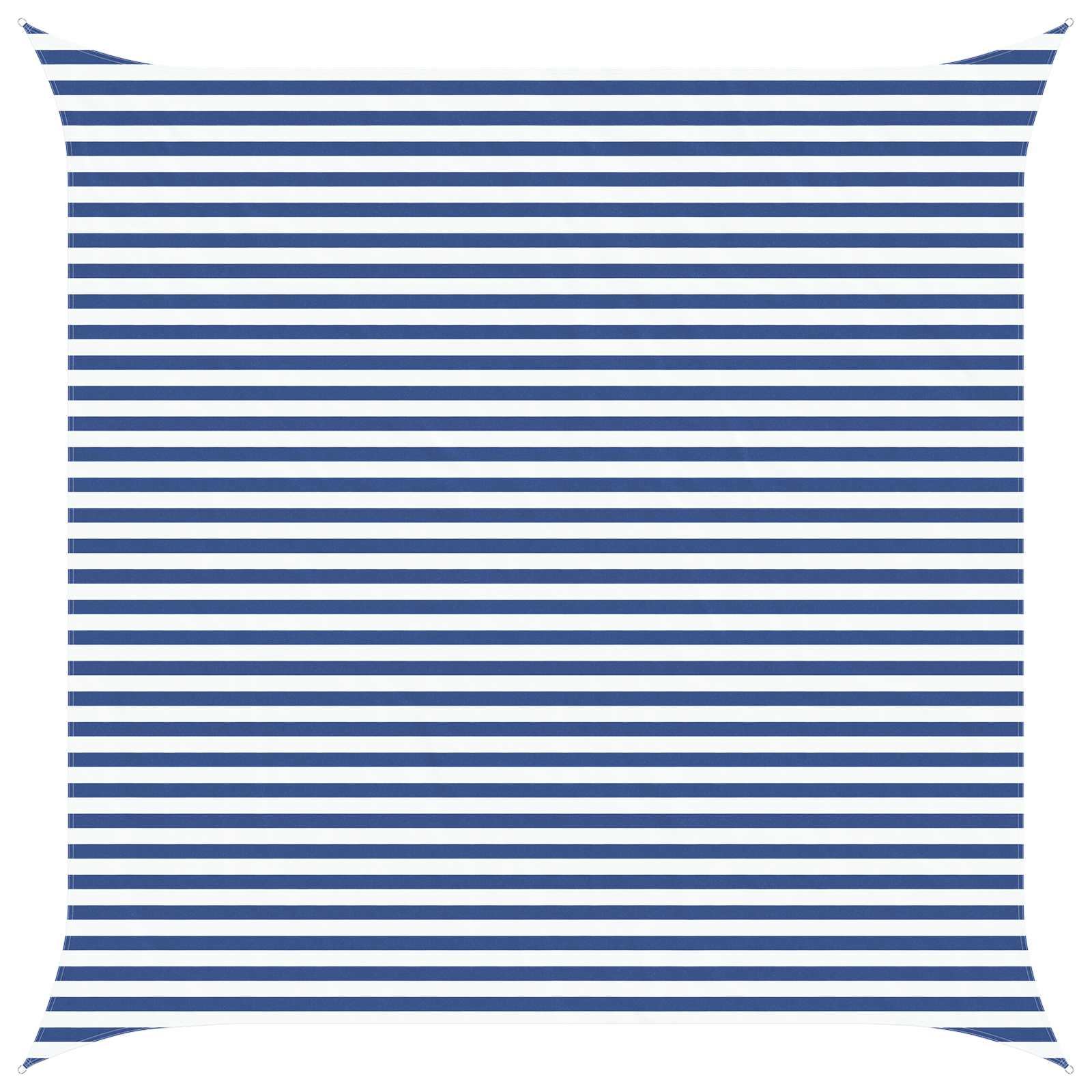 Vela da ombra solare Blu e Bianco 4,5 x 4,5 m