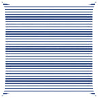 Vela da ombra solare Blu e Bianco 5 x 5 m