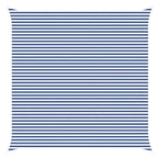Vela da ombra solare Blu e Bianco 6 x 6 m