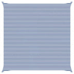 Vela da ombra solare Blu e Bianco 7 x 7 m