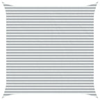 Vela da ombra solare Grigio chiaro e bianco 4,5 x 4,5 m