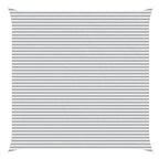 Vela da ombra solare Grigio chiaro e bianco 6 x 6 m