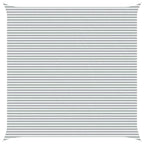 Vela da ombra solare Grigio chiaro e bianco 7 x 7 m