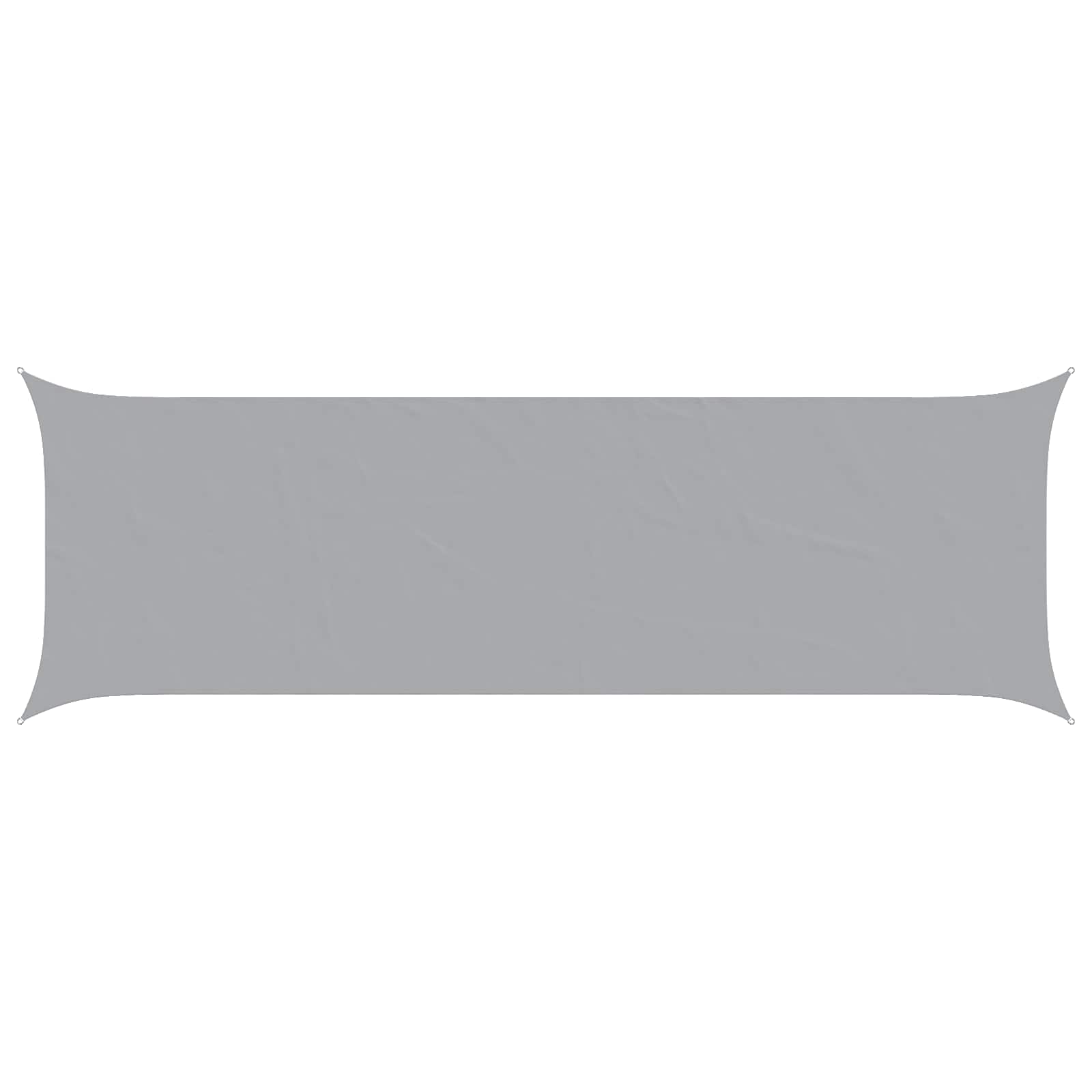 Vela da ombra solare Grigio Chiaro 6 x 2 m