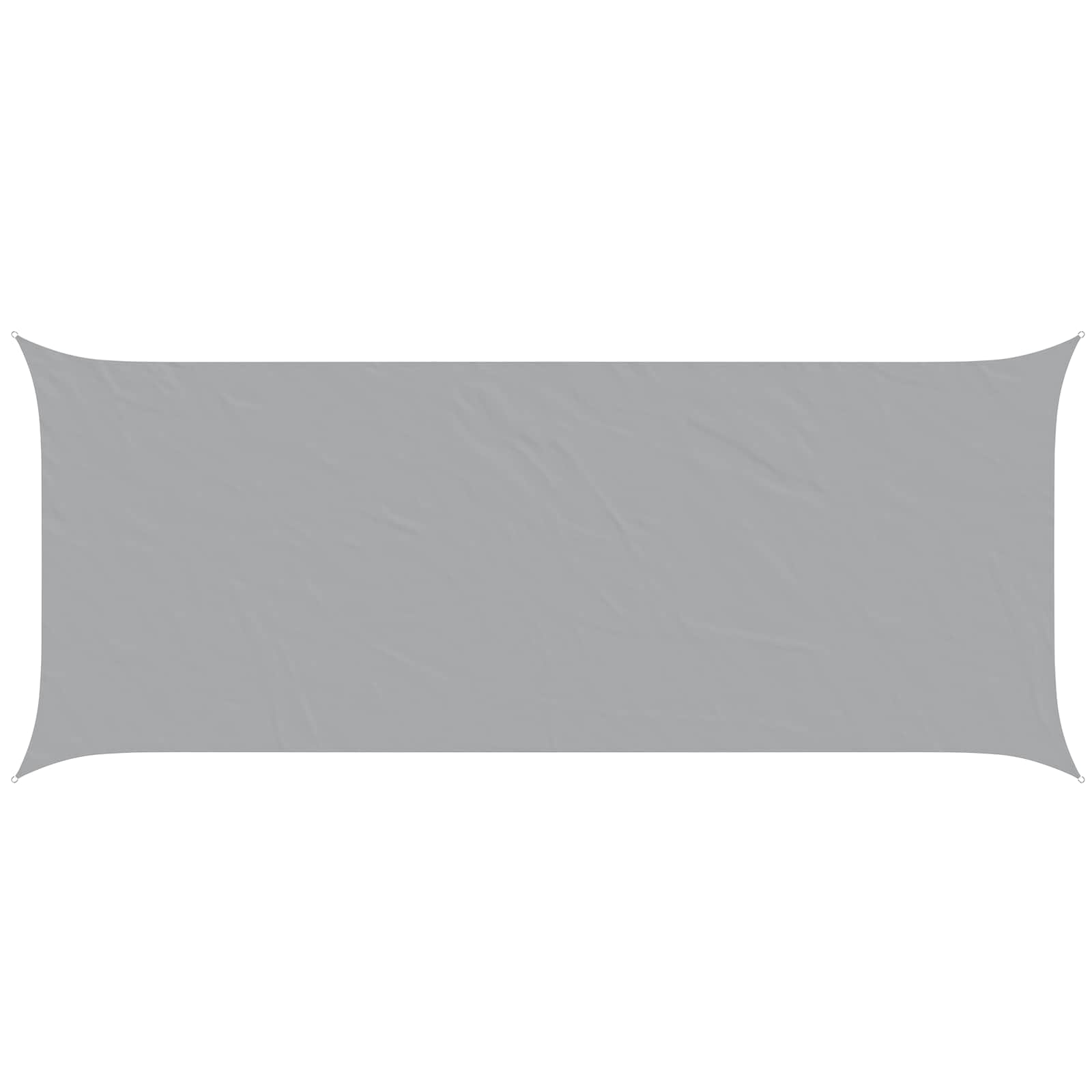 Vela da ombra solare Grigio Chiaro 6 x 2,5 m