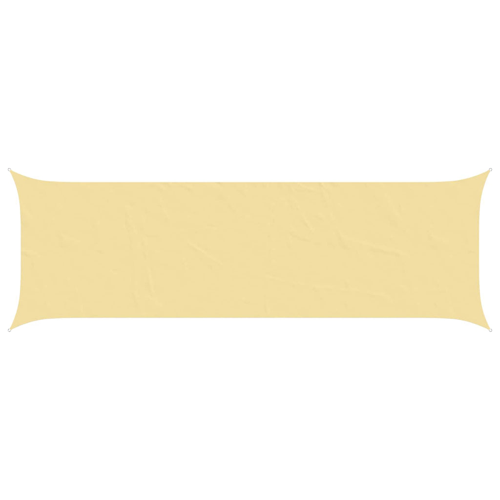 Vela da ombra solare Sabbia 6 x 2 m 100% Poliestere Oxford