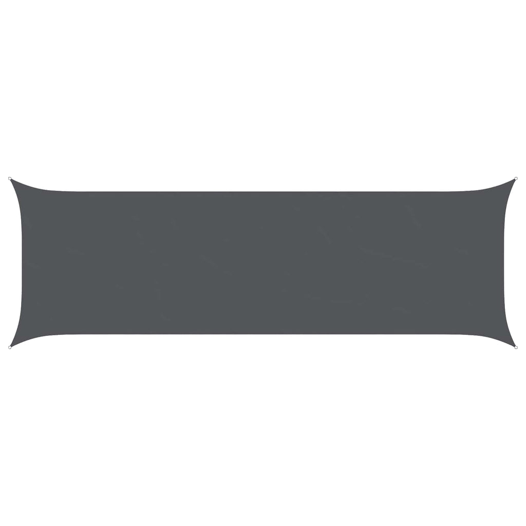 Vela da ombra solare 6 x 2 m Oxford rivestito in PU