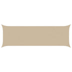 Vela da ombra solare 6 x 2 m Oxford rivestito in PU