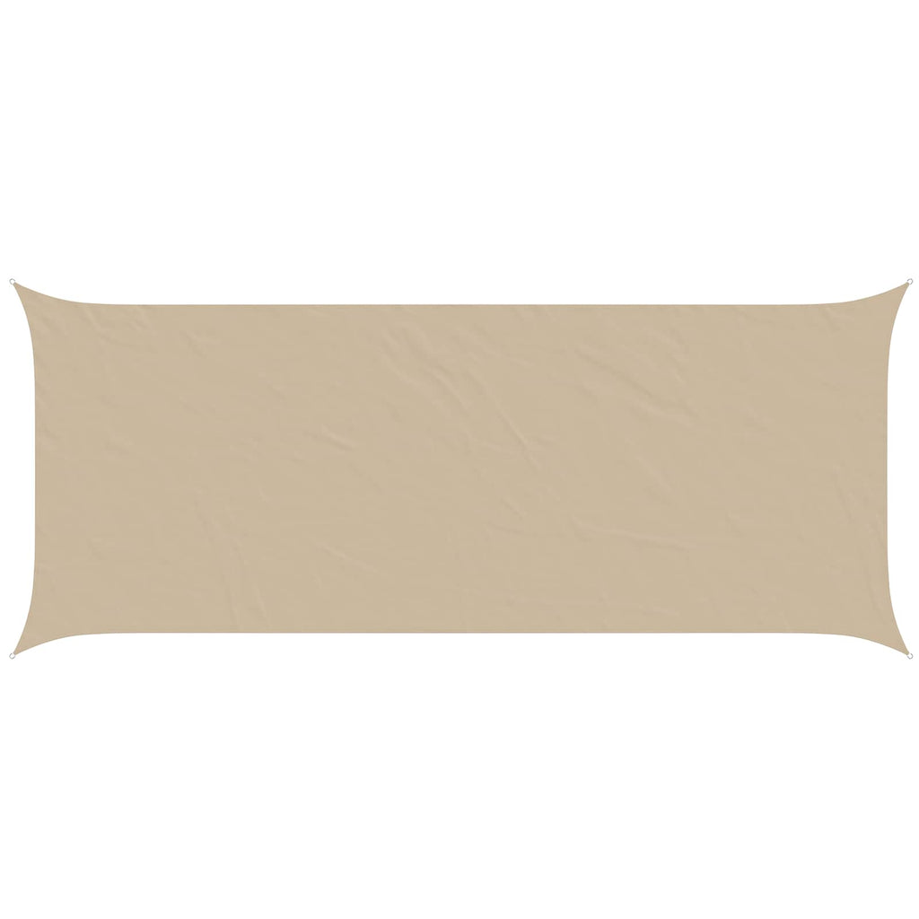 Vela da ombra solare Beige 6 x 2,5 m 100% Poliestere Oxford
