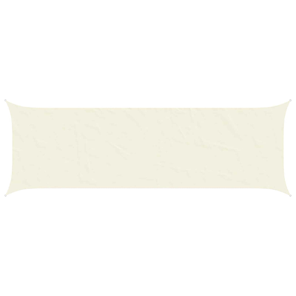 Vela da ombra solare Crema 6 x 2 m 100% Poliestere Oxford