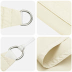 Vela da ombra solare Crema 6 x 2,5 m 100% Poliestere Oxford