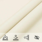 Vela da ombra solare Crema 6 x 2,5 m 100% Poliestere Oxford