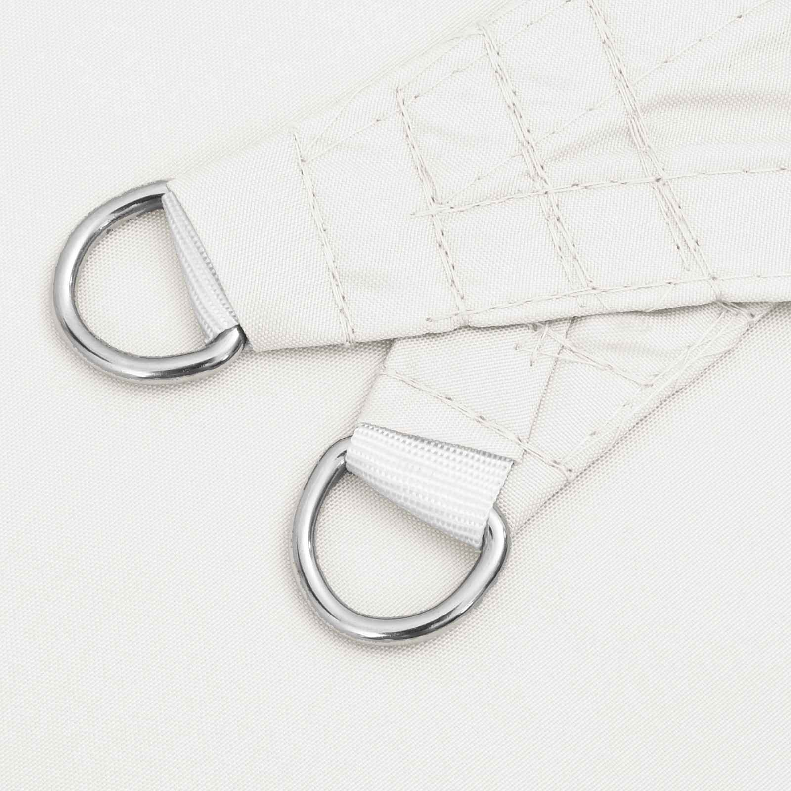 Vela da ombra solare Bianco 6 x 2 m 100% Poliestere Oxford