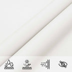 Vela da ombra solare Bianco 6 x 2 m 100% Poliestere Oxford