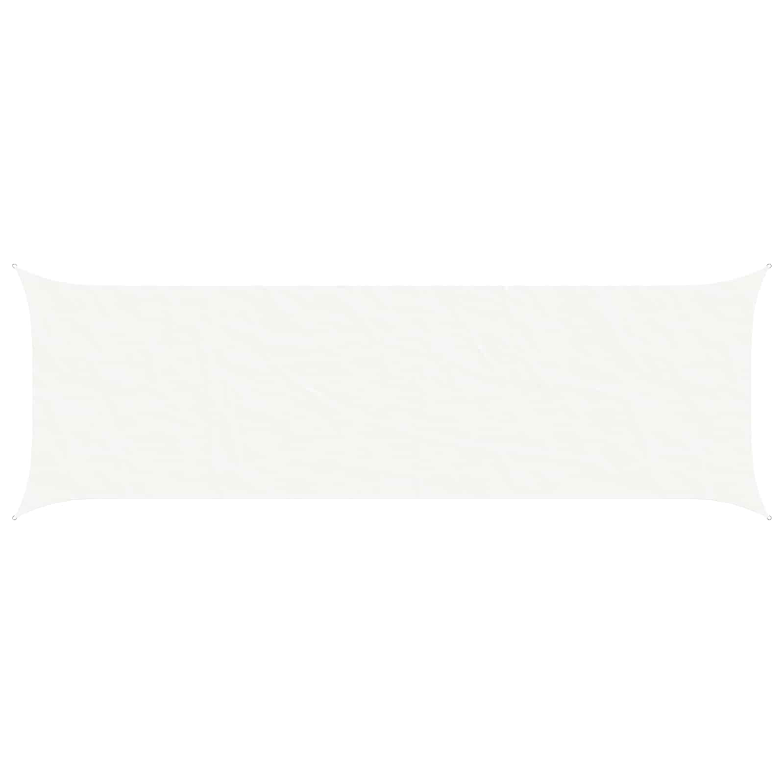 Vela da ombra solare Bianco 6 x 2 m 100% Poliestere Oxford