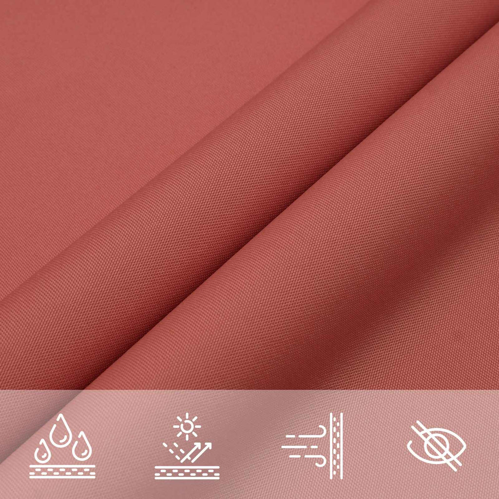 Vela da ombra solare Terracotta 6 x 2 m 100% Poliestere Oxford
