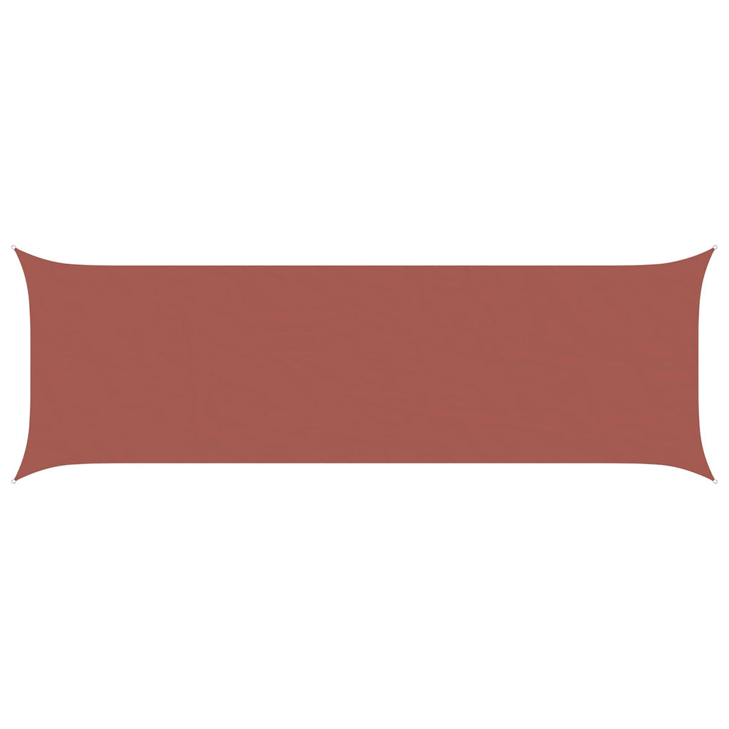 Vela da ombra solare Terracotta 6 x 2 m 100% Poliestere Oxford