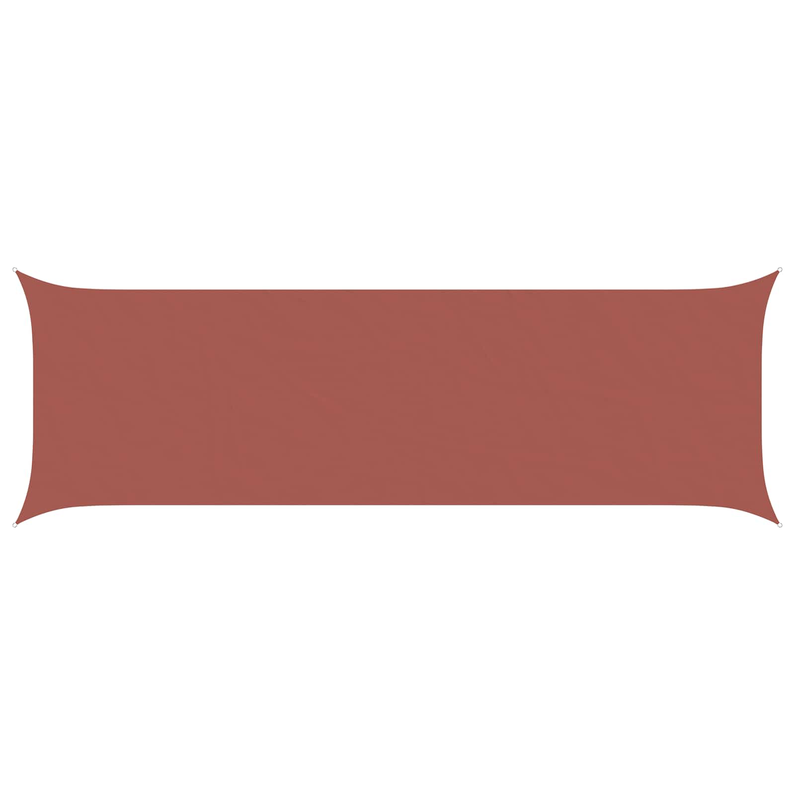 Vela da ombra solare Terracotta 6 x 2 m 100% Poliestere Oxford