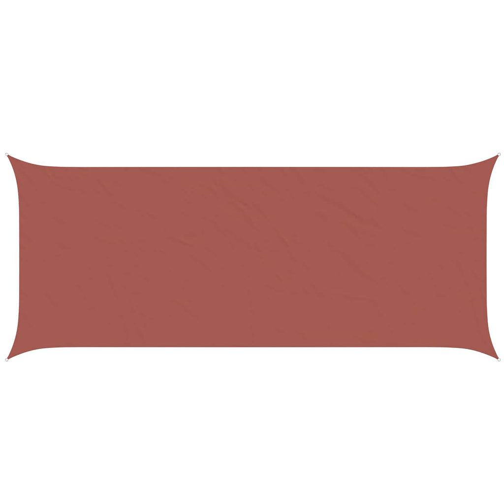 Vela da ombra solare Terracotta 6 x 2,5 m