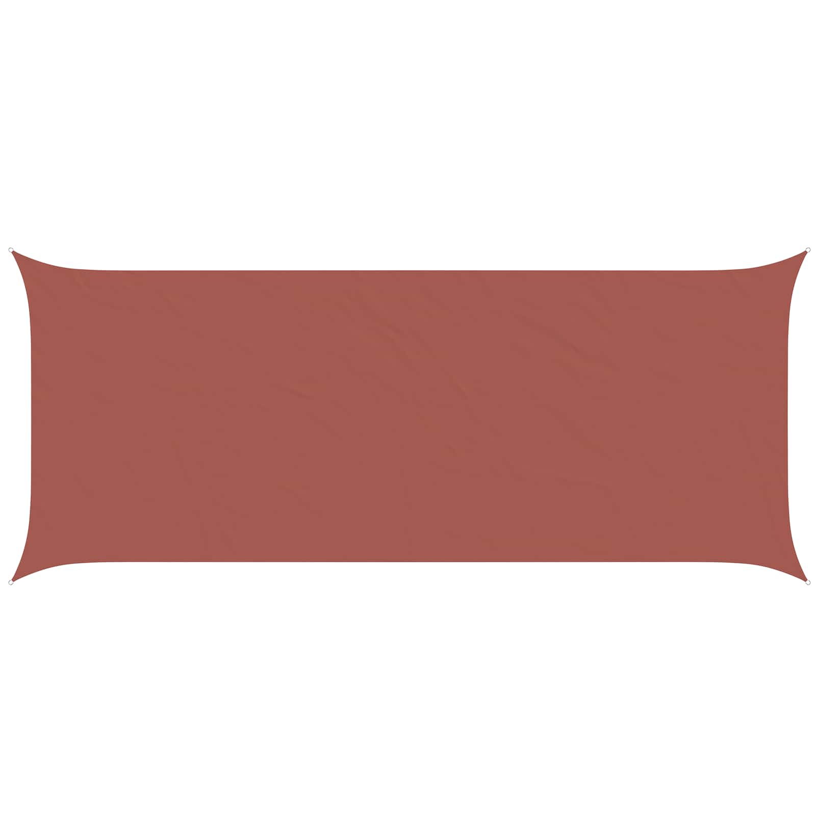 Vela da ombra solare Terracotta 6 x 2,5 m