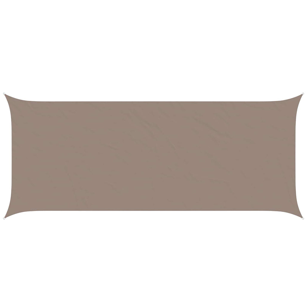 Vela da ombra solare Tortora 6 x 2,5 m 100% Poliestere Oxford