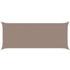 Vela da ombra solare Tortora 6 x 2,5 m 100% Poliestere Oxford