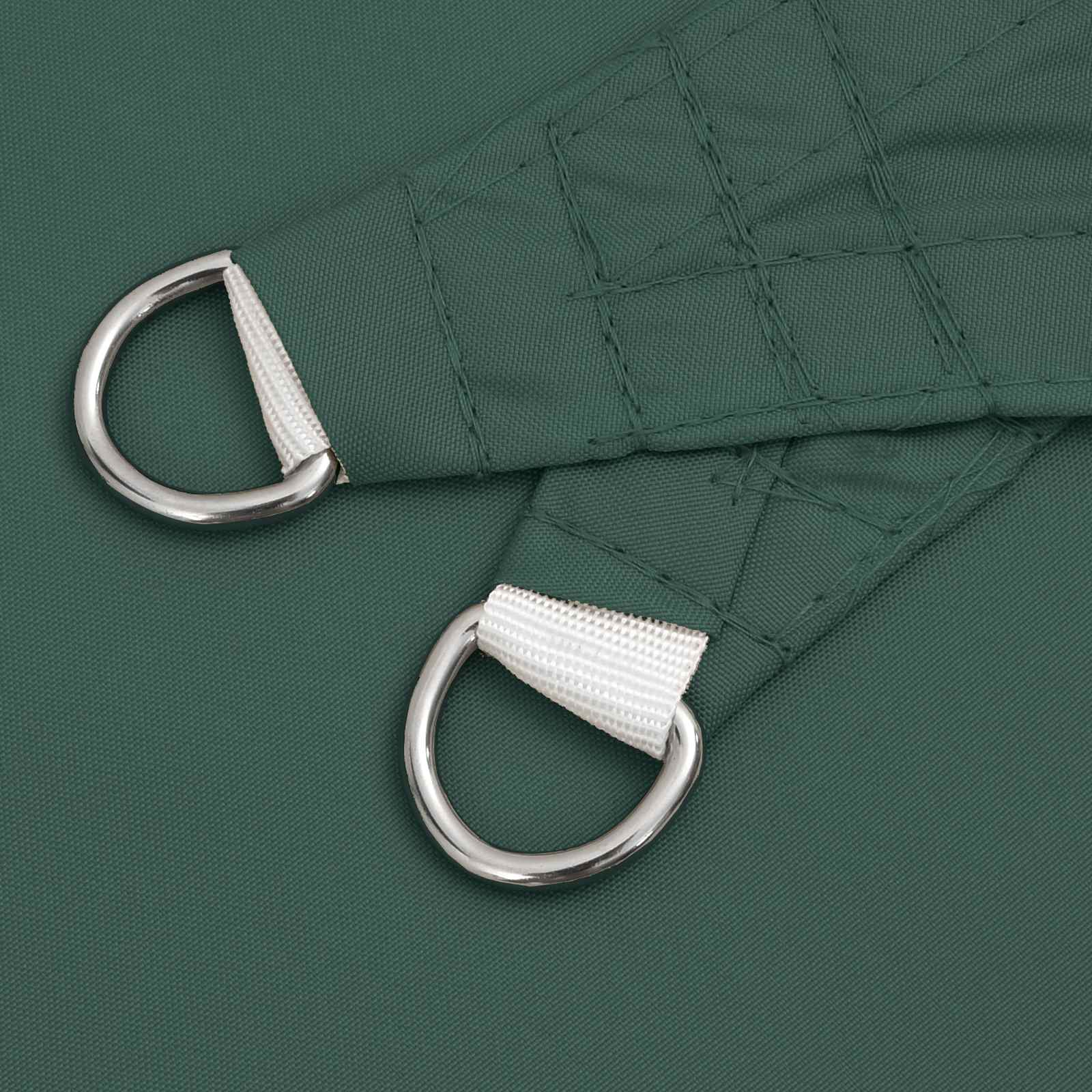 Vela da ombra solare Verde Scuro 6 x 2,5 m