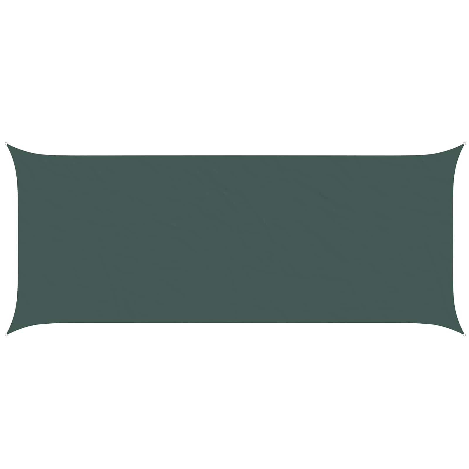 Vela da ombra solare Verde Scuro 6 x 2,5 m