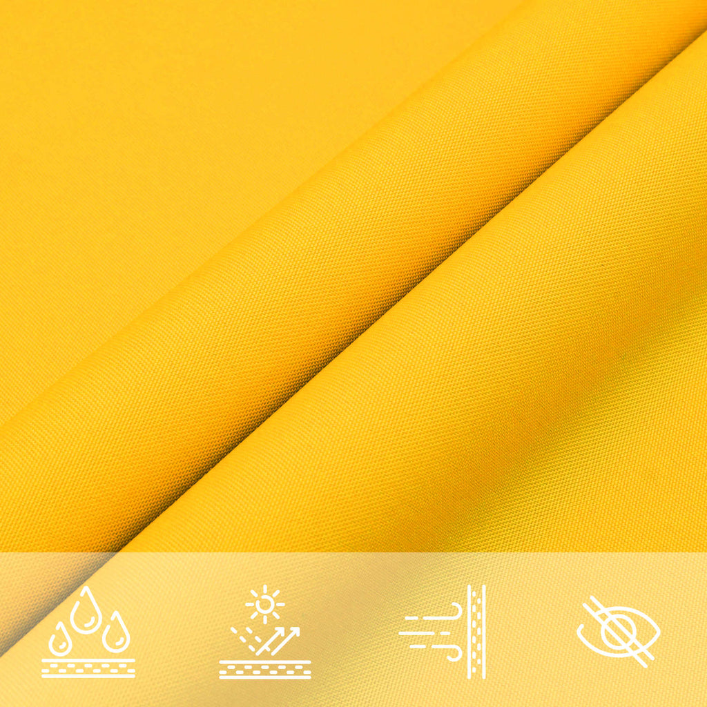 Vela da ombra solare Giallo 6 x 2 m 100% Poliestere Oxford