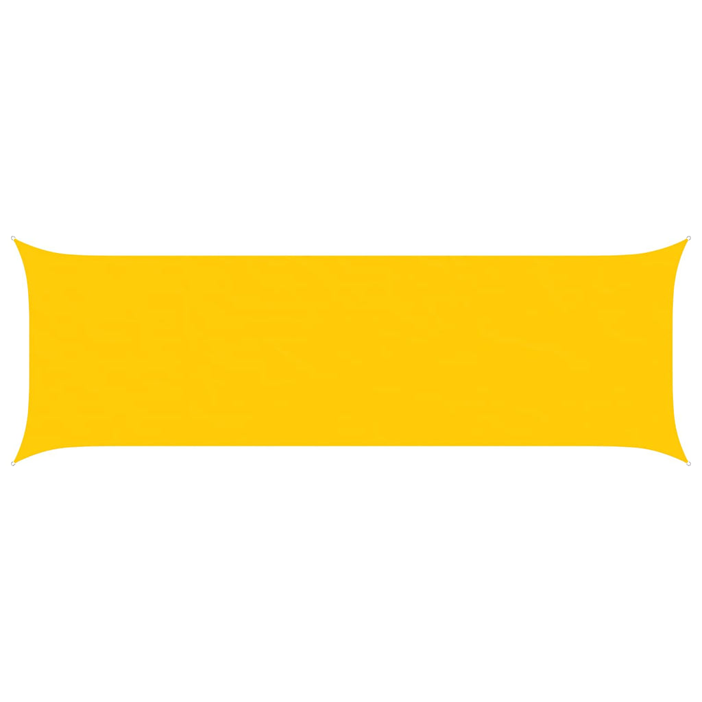 Vela da ombra solare Giallo 6 x 2 m 100% Poliestere Oxford
