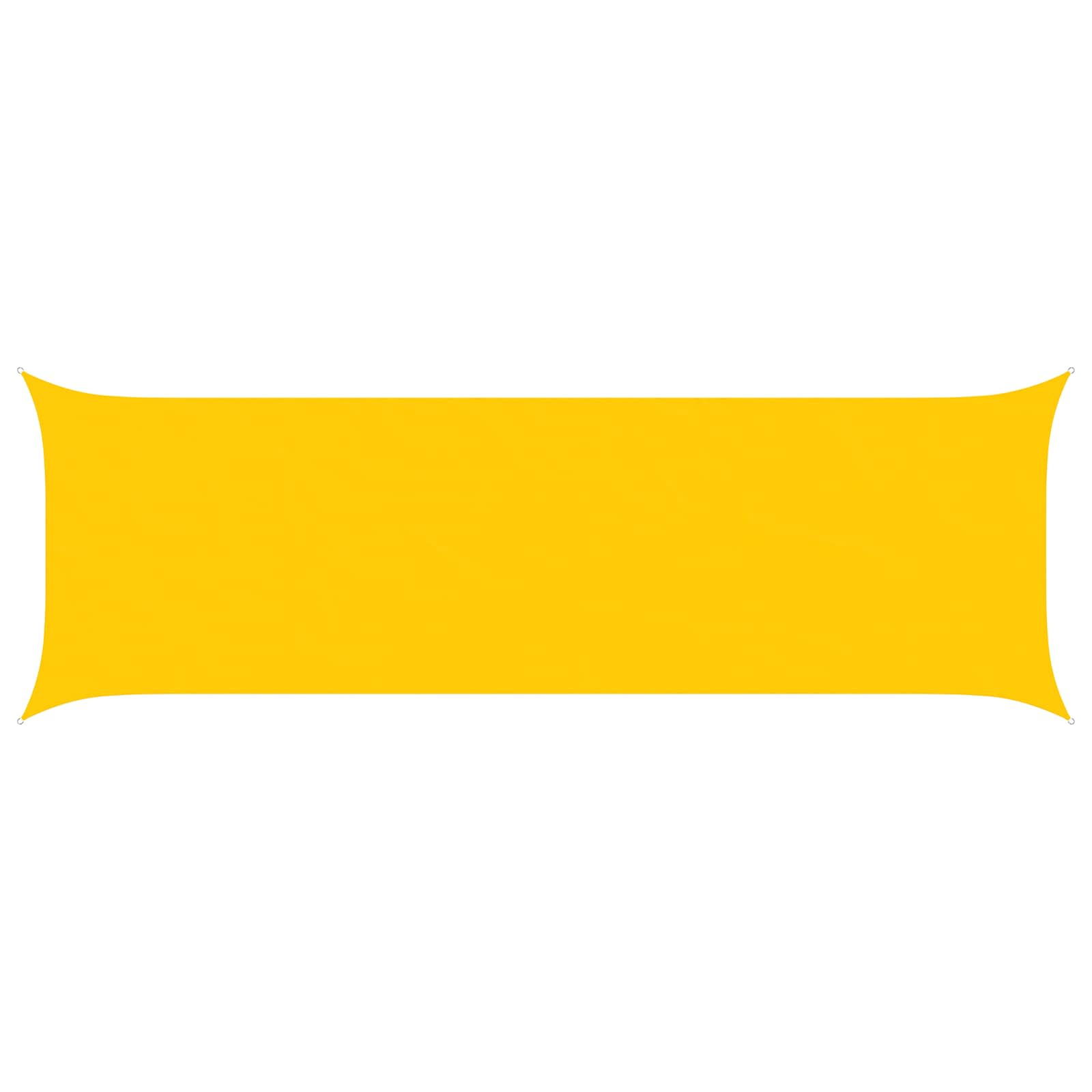 Vela da ombra solare Giallo 6 x 2 m 100% Poliestere Oxford