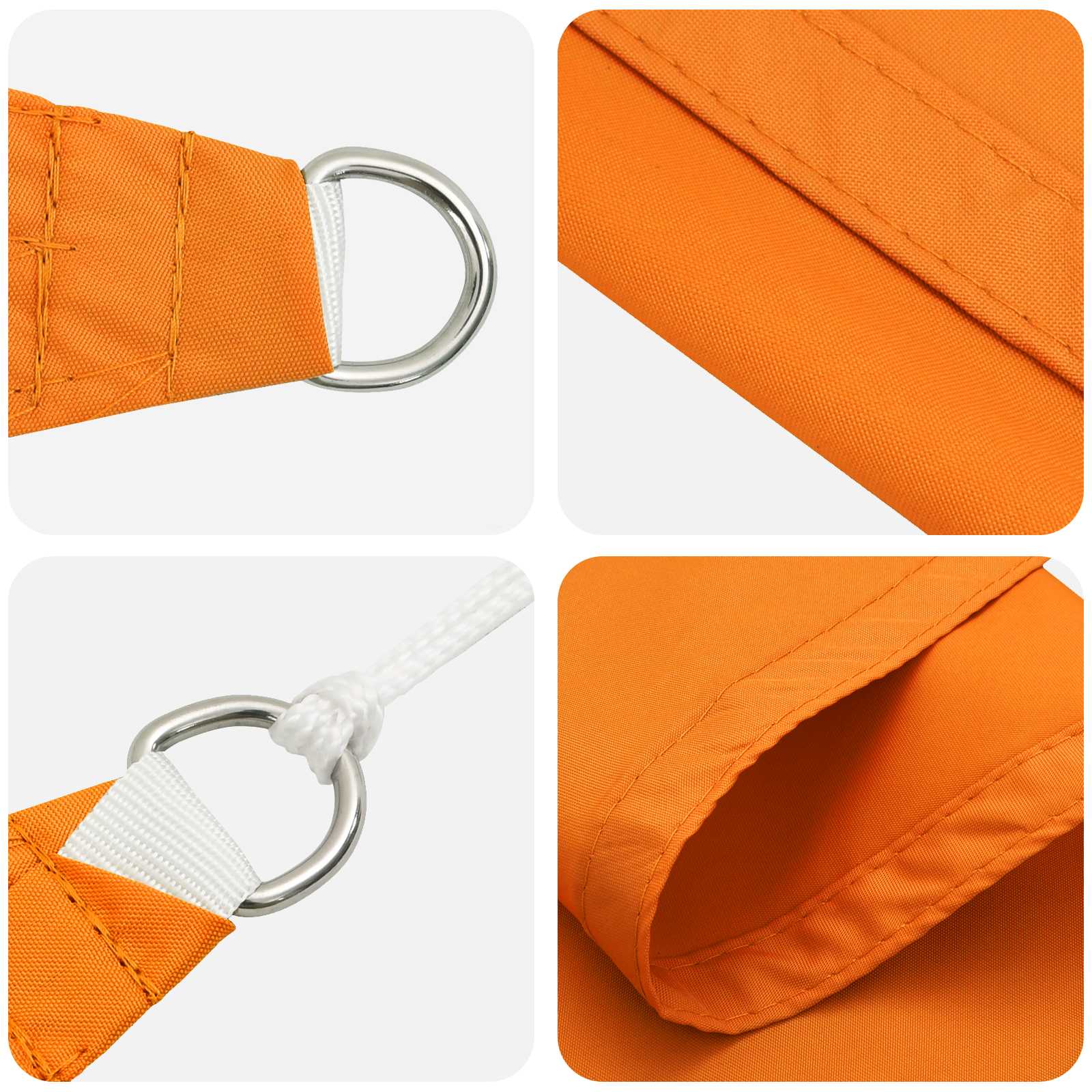 Vela da ombra solare Arancione 6 x 2 m 100% Poliestere Oxford