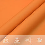 Vela da ombra solare Arancione 6 x 2 m 100% Poliestere Oxford