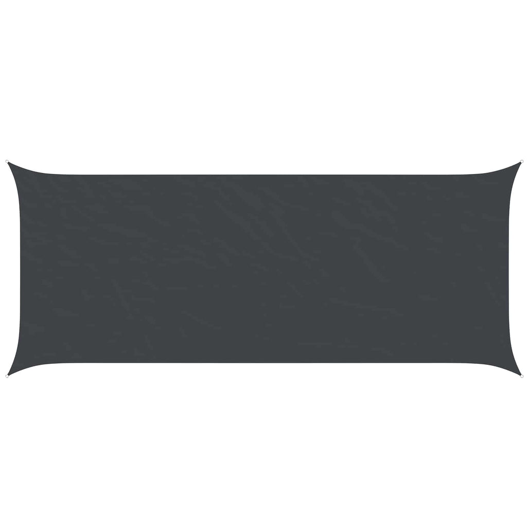 Vela da ombra solare Nero 6 x 2,5 m 100% Poliestere Oxford
