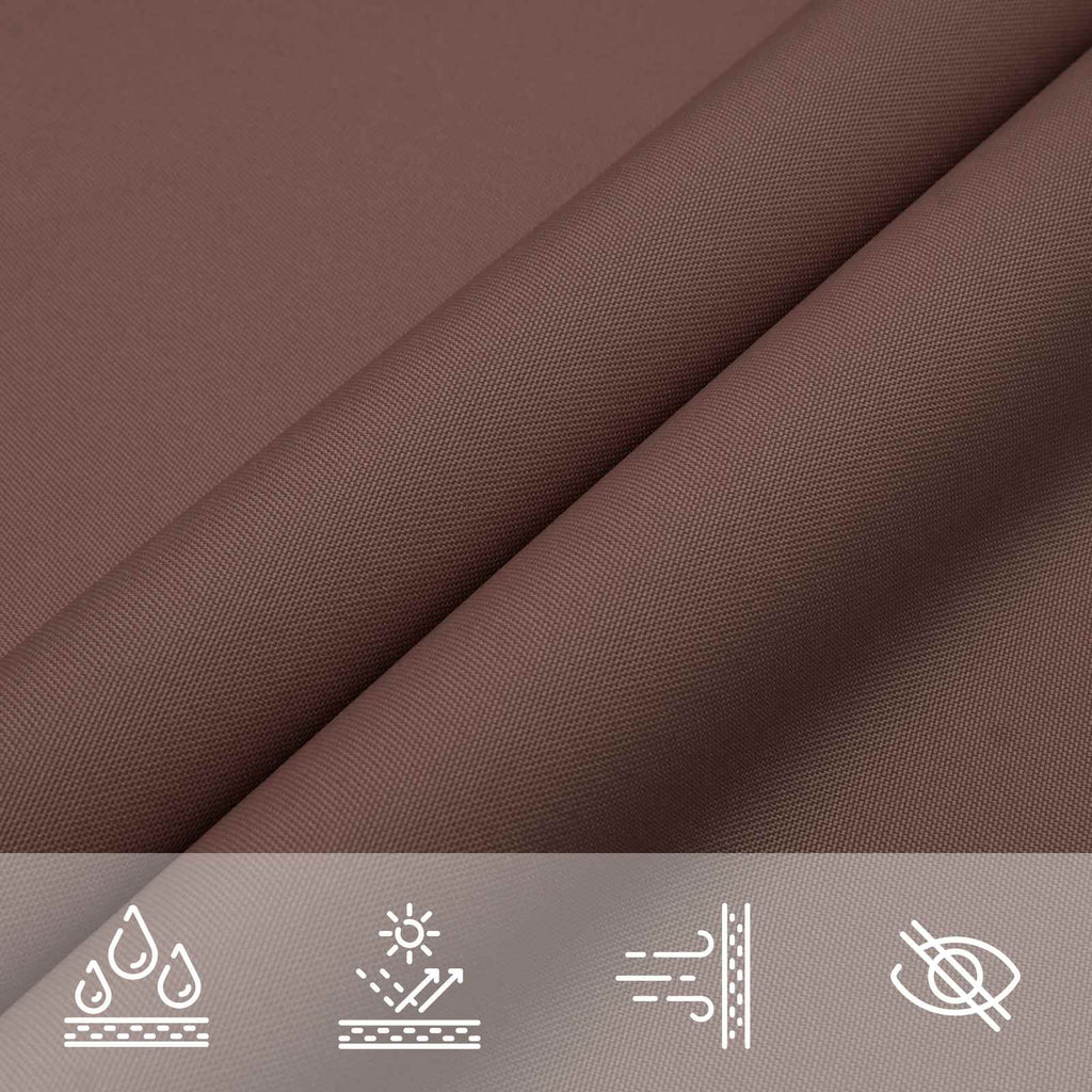 Vela da ombra solare Marrone 6 x 2,5 m 100% Poliestere Oxford