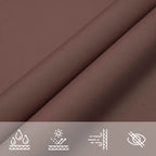 Vela da ombra solare Marrone 6 x 2,5 m 100% Poliestere Oxford
