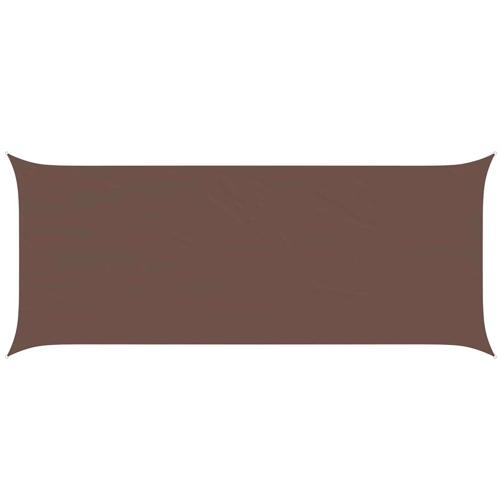 Vela da ombra solare Marrone 6 x 2,5 m 100% Poliestere Oxford