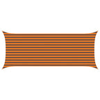 Vela da ombra solare Arancione e Marrone 5 x 2 m
