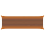 Vela da ombra solare Arancione e Marrone 6 x 2 m