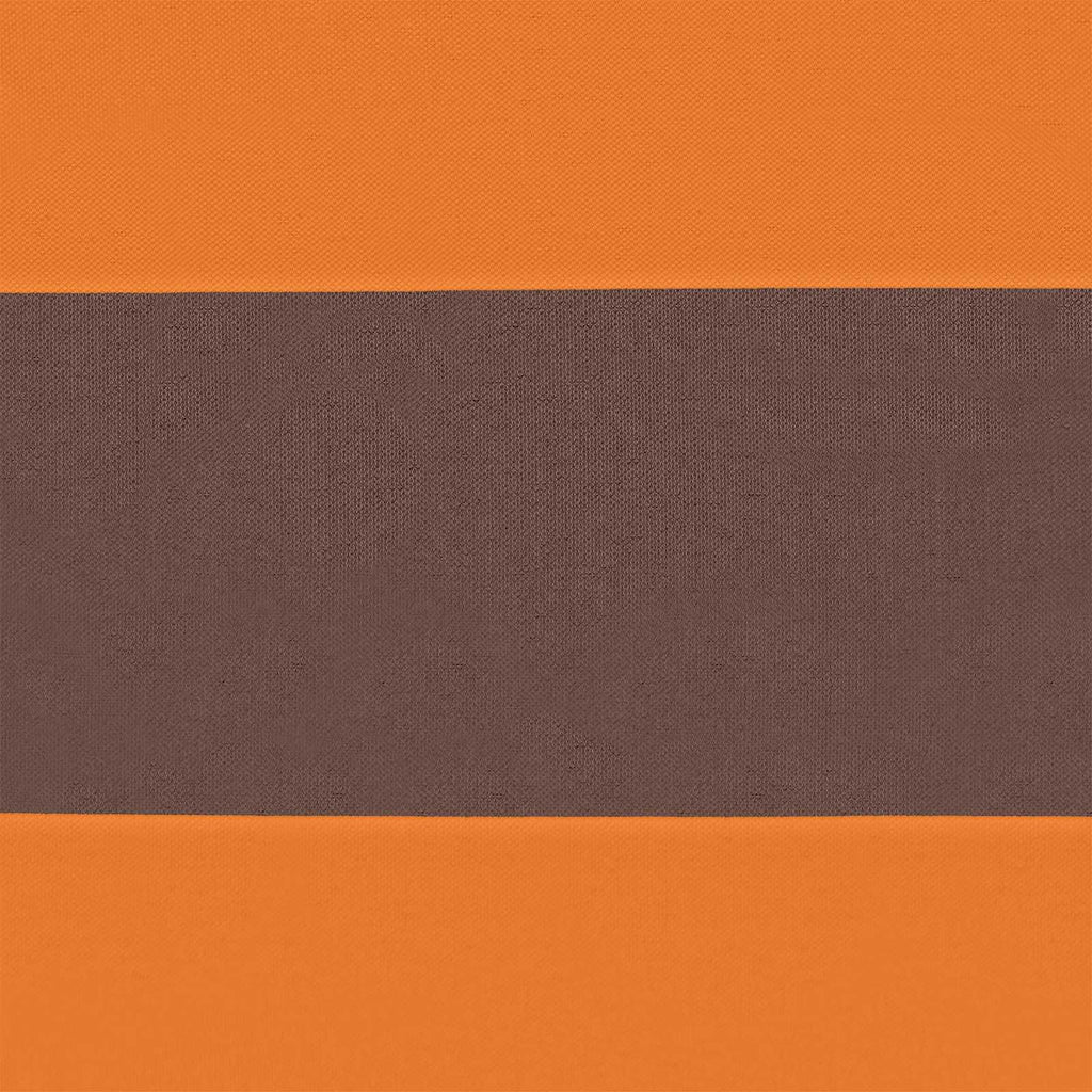 Vela da ombra solare Arancione e Marrone 4 x 2,5 m