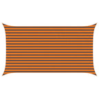 Vela da ombra solare Arancione e Marrone 4,5 x 2,5 m