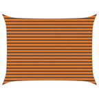 Vela da ombra solare Arancione e Marrone 4 × 3 m